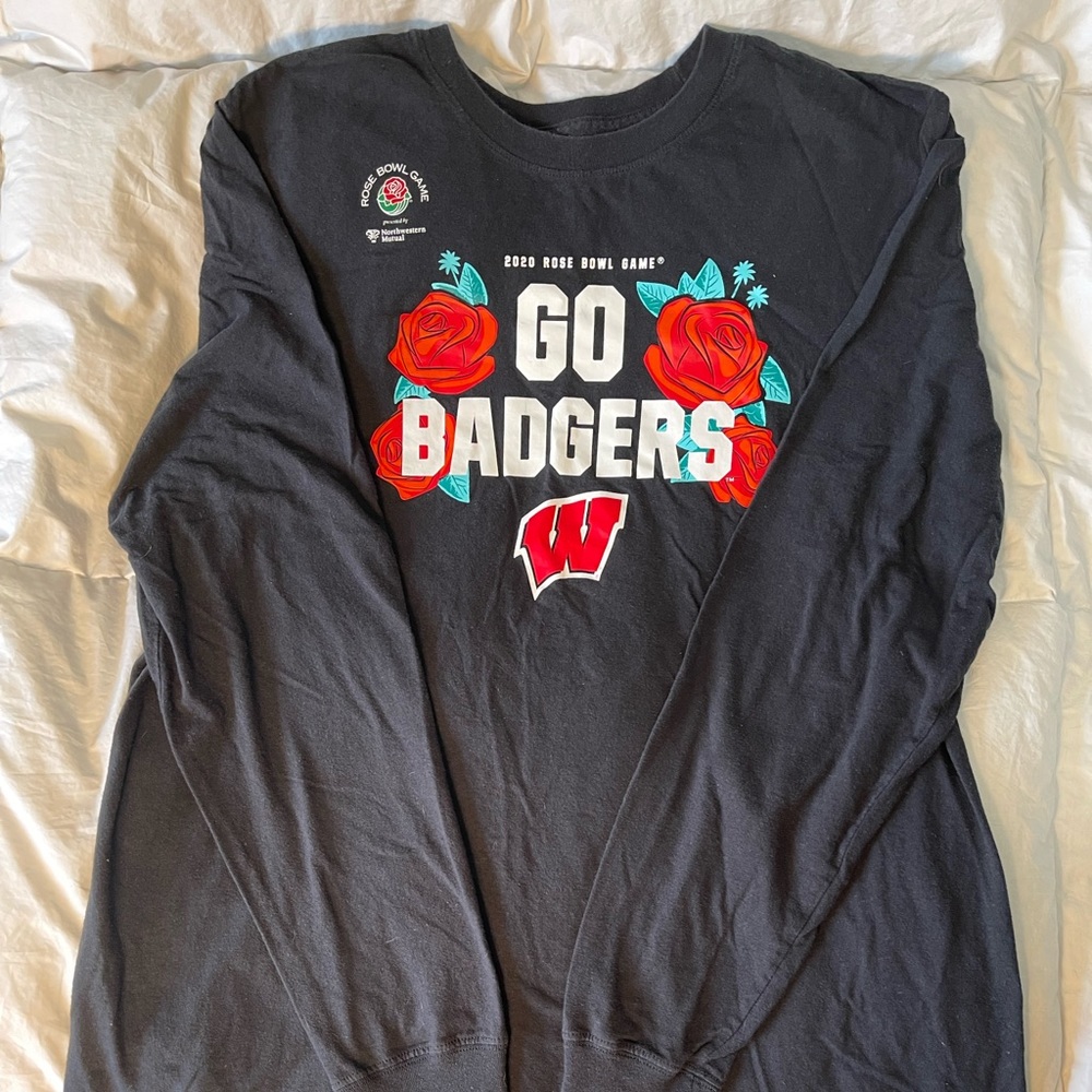 Nike Wisconsin Badgers Rose Bowl 2020 Long Sleeve T-shirt